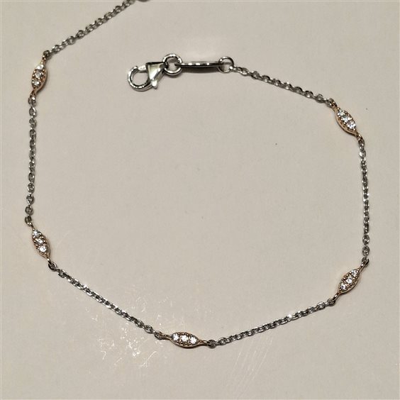 Bracciale Fanton Gioielli Donna BRACCIALI ORO in Oro Cubic Zirconia FX.CE-7_52 - FX.CE-7_52